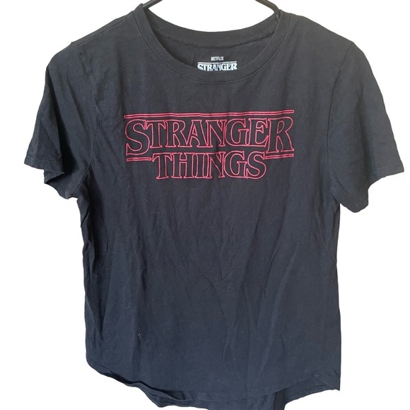 Stranger Things Black Tee - Picture 1 of 4